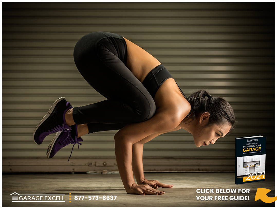 Turn garage into yoga studio